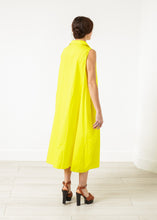 Load image into Gallery viewer, Balloon Cotton Dress in Yellow
