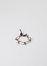 Load image into Gallery viewer, Garnet Bracelet in Frothy Pearl
